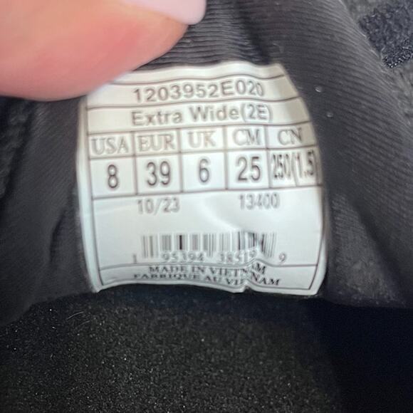 Brooks Ghost Max Womens Sneakers Size 8EE Extra Wide Black Athletic Running Gym - Picture 10 of 10